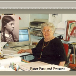 Ester Golan, then and now.png